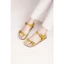 Giày Sandal Nữ Bệt Chất Da Thật Quai Dán Pixie H086