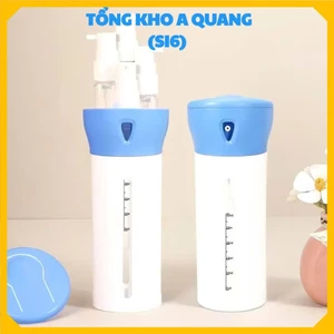 Bộ Chai 4 Trong 1 Đựng Xà Phòng Tiện Ích,Bộ Chiết Mỹ Phẩm Nhỏ Gọn Tiện Lợi - BÌNH CHIẾT MỸ PHẨM 4 TRONG 1 THÔNG MINH