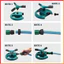 VÒI PHUN NƯỚC TƯỚI CÂY NHỰA XOAY 360, CÓ ĐẾ TIỆN DỤNG, Làm Mát Sân Vườn, Tiết Kiệm Thời Gian Tưới