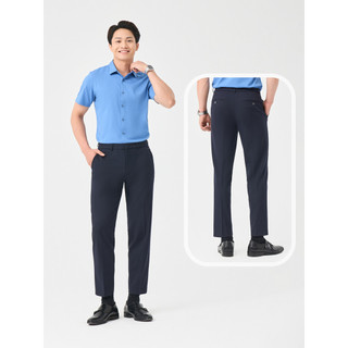 Quần âu nam Yody, quần tây cạp chun vải Viscose thoáng khí, mềm mịn, tôn dáng QAM7027 MCTR25A085