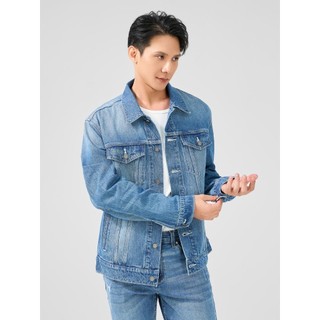 [SALE OFF] Áo khoác denim Nam YODY Light Weight thoải mái, nhẹ nhàng khả năng thấm hút tốt AJM7002