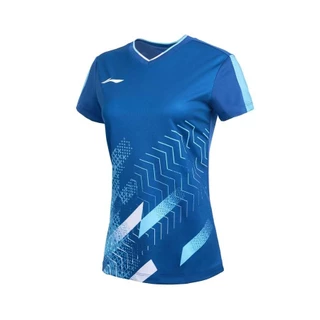 Áo T-shirt Thể Thao Chuyển Nghiệp Li-Ning Cầu Lông/Pickleball/Tennis Nữ P-AAYV038-4V