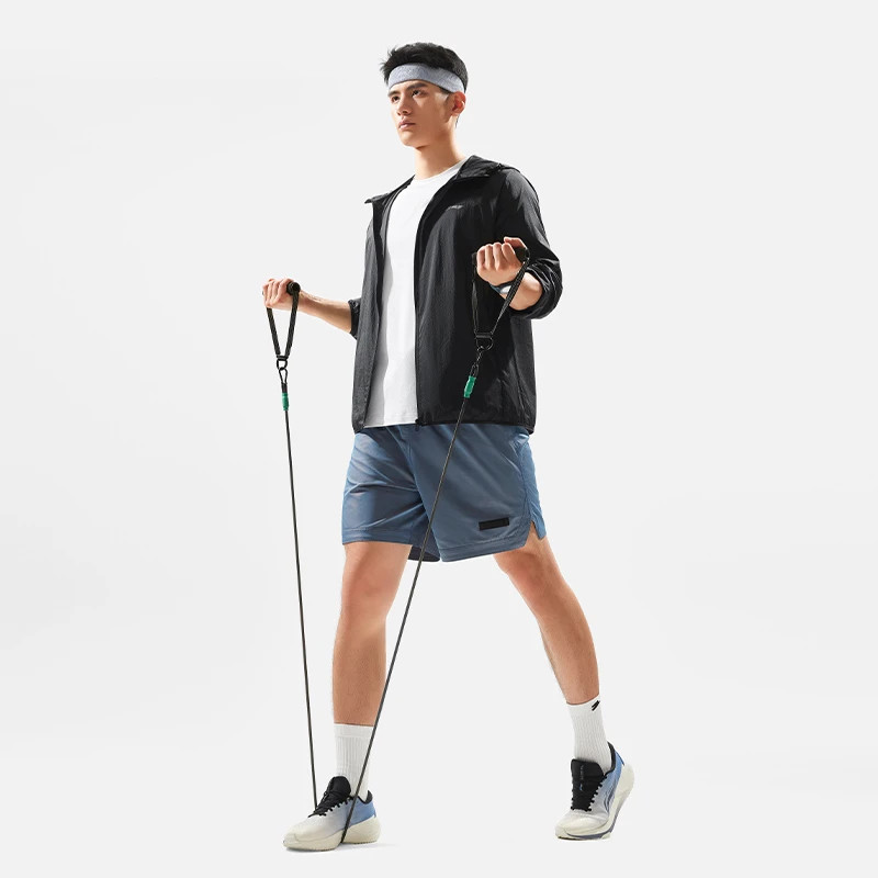 Ảnh Áo Khoác Gió Thể Thao Nam Li-Ning Training Tập Luyện AFDU459-1V 3