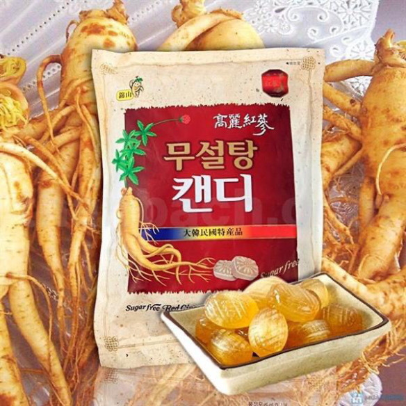 KẸO HỒNG SÂM KHÔNG ĐƯỜNG HÀN QUỐC 500gr