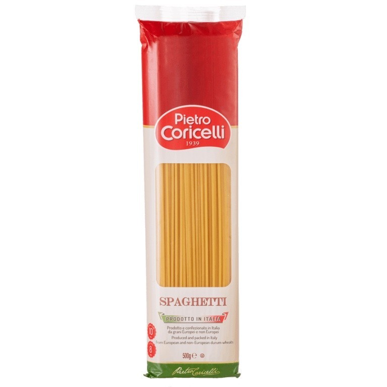 Mì Ý Chính Hãng Pietro Coricelli 500g, Spaghetti (Mì Sợi Tròn)/Linguine (Mì Sợi Dẹt)