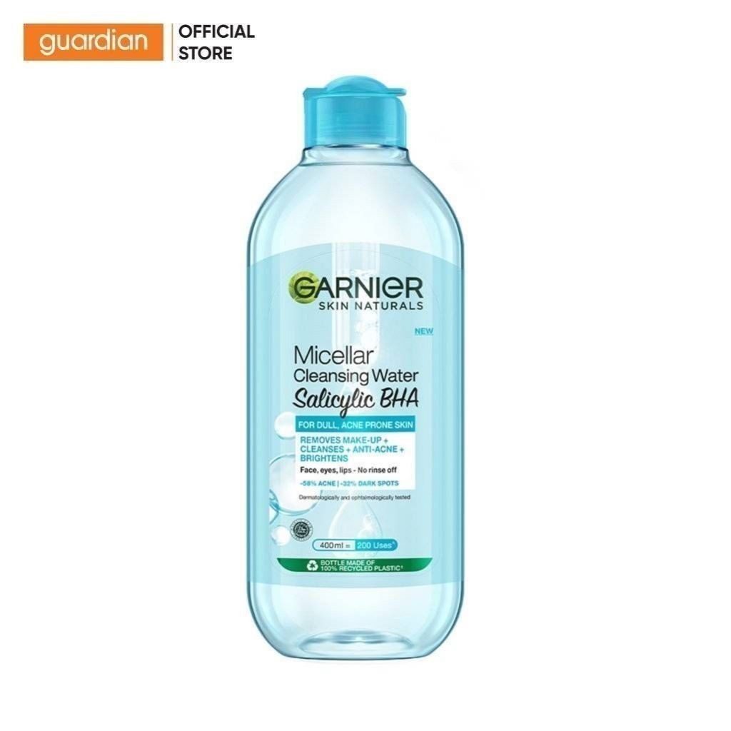 Ảnh Nước Tẩy Trang Cho Da Dầu Mụn Micellar Water Garnier Guardian 400Ml 1