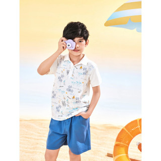 Áo thun polo cổ trụ tay ngắn mùa hè bé trai Rabity 901.006
