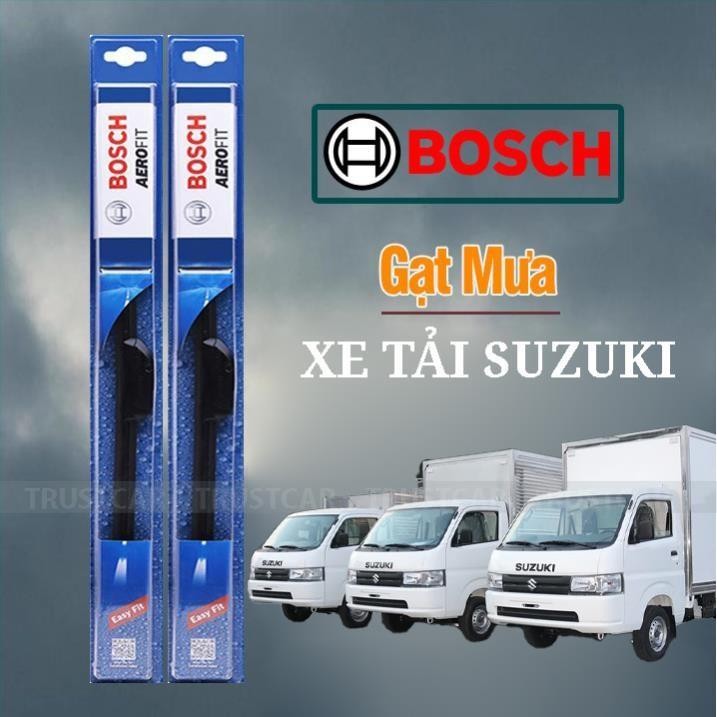 Gạt Mưa Xe Tải SUZUKI CARRY TRUCK PRO VAN Loại Thân Mềm Không Xương Cao Cấp Gạt Siêu Sạch