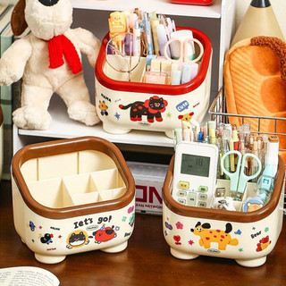 Hộp đựng bút dễ thương để bàn Hộp lưu trữ văn phòng dung tích lớn tiện lợi !! tuyển sỉ !! 🌸🌸🌸