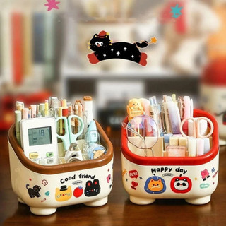 Hộp đựng bút dễ thương để bàn Hộp lưu trữ văn phòng dung tích lớn tiện lợi !! tuyển sỉ !! 🌸🌸🌸