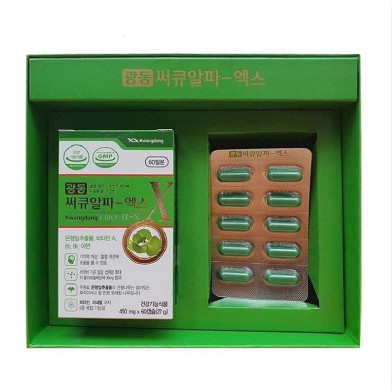 [ Hàng Chuẩn ] Viên Uống Bổ Não Kwangdong Circu Hàn Quốc, Hộp 120 Viên