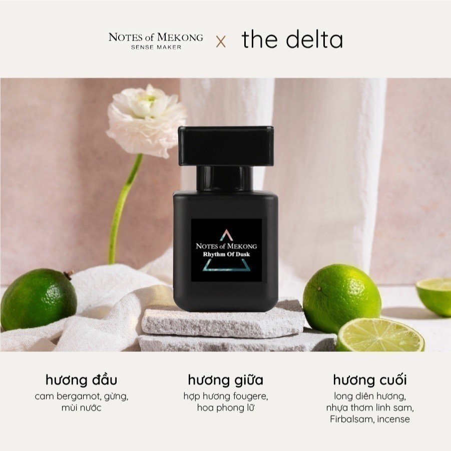 Ảnh Nước Hoa nam Notes of Mekong Rhythm of Dusk 30ml 1