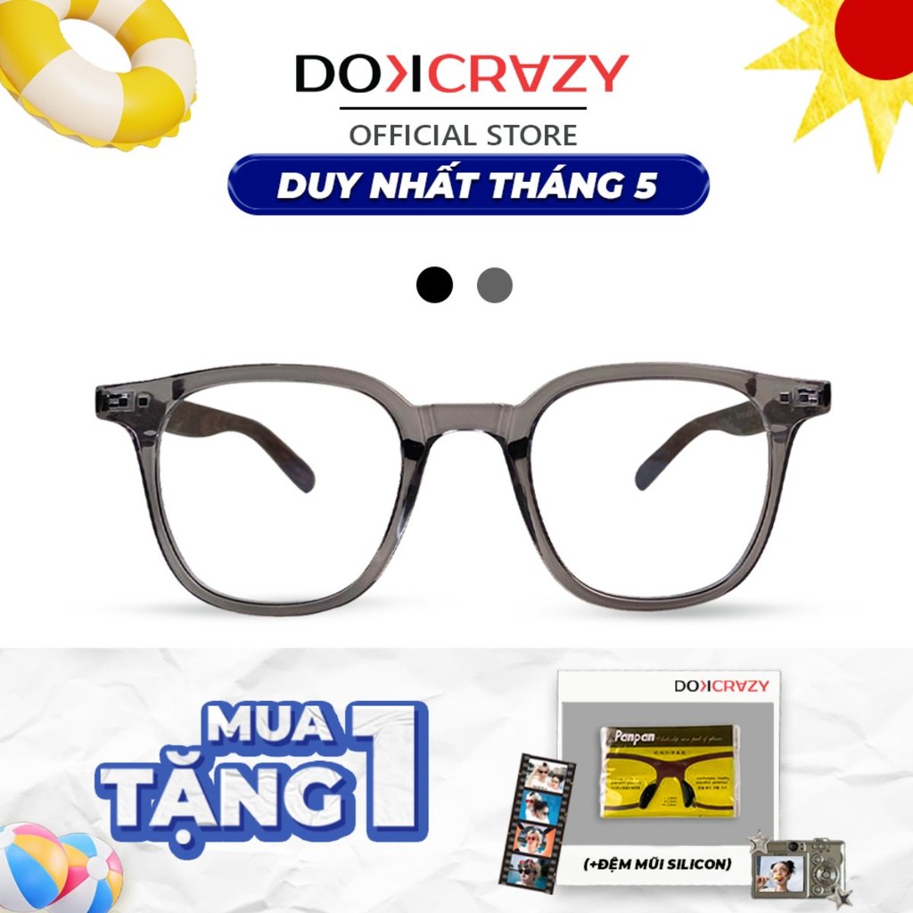 Ảnh Gọng kính DOKCRAZY WOODY Gọng Giả Gỗ, nam nữ Thời Trang chất liệu Cao Cấp, Nhẹ, Chống ánh sáng xanh 1