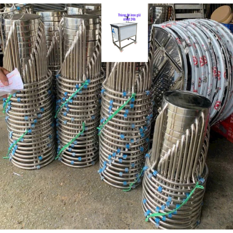 Ghế đôn kiềng inox ngồi bàn ăn bền đẹp chắc chắn cho tiệc cưới, tân gia, nhà hàng, quán ăn