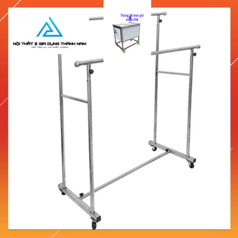 Sào phơi quần áo inox, Sào đôi, sào đơn treo đồ loại tốt bền đẹp chắc chắn cho gia đình