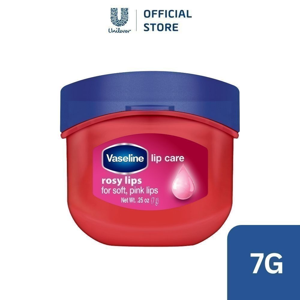 Ảnh Bộ 2 sáp dưỡng môi Vaseline Lips Care dạng hũ 7g: Hồng Xinh và Mềm Mịn (7gx2) 1