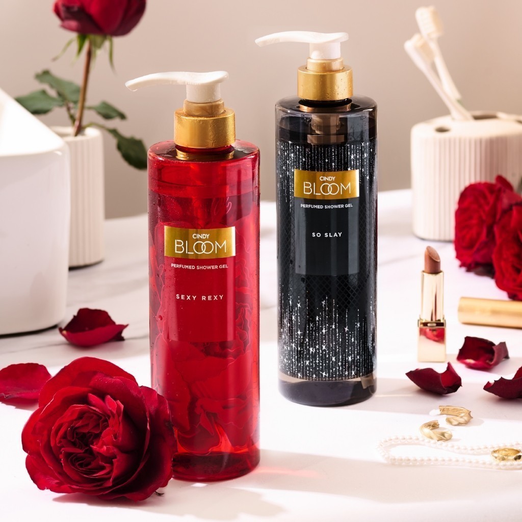 Ảnh Combo Sữa tắm nước hoa Cindy Bloom Sexy Rexy Quyến rũ + So Slay Thu hút 640g/chai 4