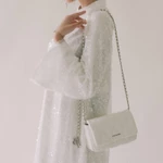 Túi xách Floralpunk Ivy Chain Bag - White — ảnh 8