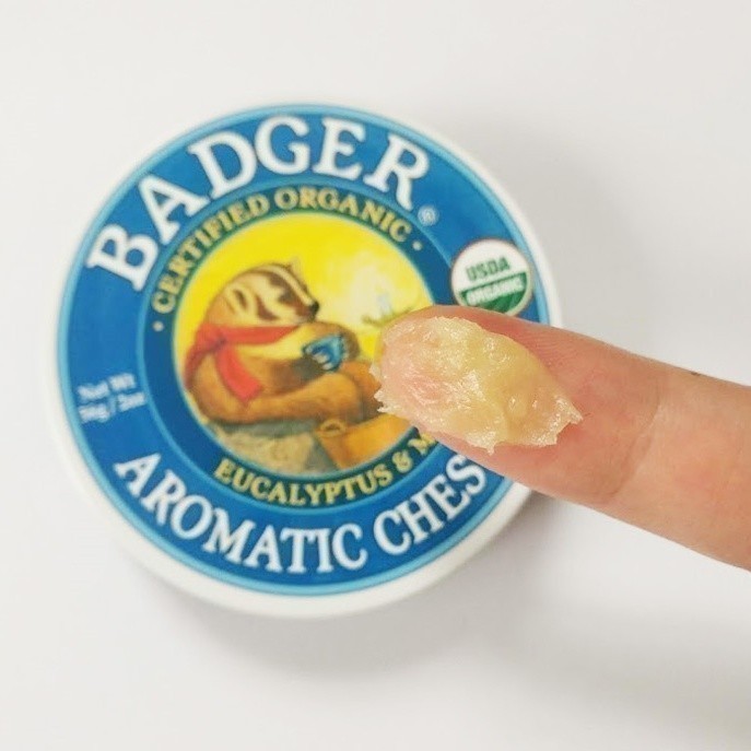 Ảnh Sáp dầu bôi ấm ngực hữu cơ BADGER organic Chest Rub balm -  21g 4