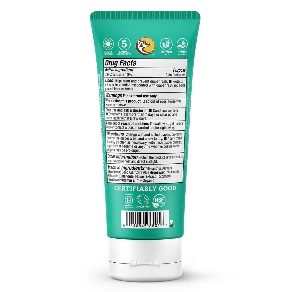 Ảnh Kem chống hăm tã cho bé BADGER Diaper Cream thành phần hữu cơ và khoáng chất an toàn cho mông trẻ sơ sinh 87mL 4