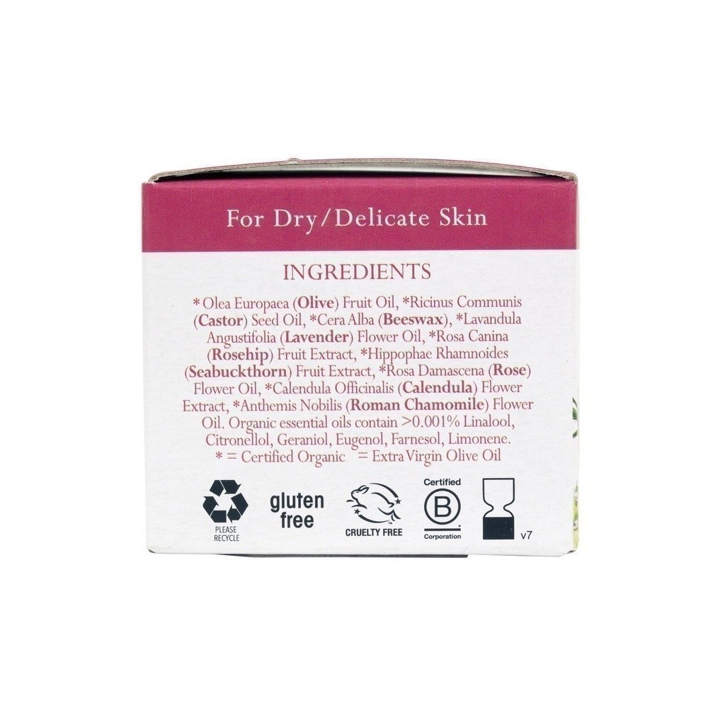 Ảnh Sáp dưỡng da hoa hồng hữu cơ BADGER Rose organic beauty balm - Dưỡng ẩm sâu cho da khô và da lão hóa - 28g 3
