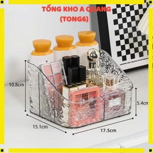 Hộp Đựng Đồ Makeup Trong Suốt – Nhỏ Gọn, Phù Hợp Mọi Không Gian