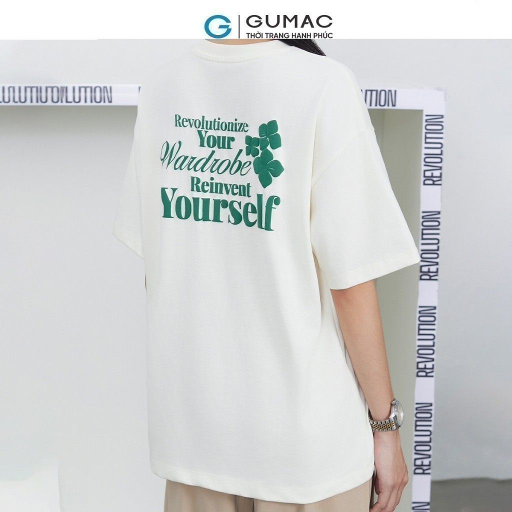 Ảnh Áo thun thêu R thời trang Gmorning - GUMAC YATE12072 3