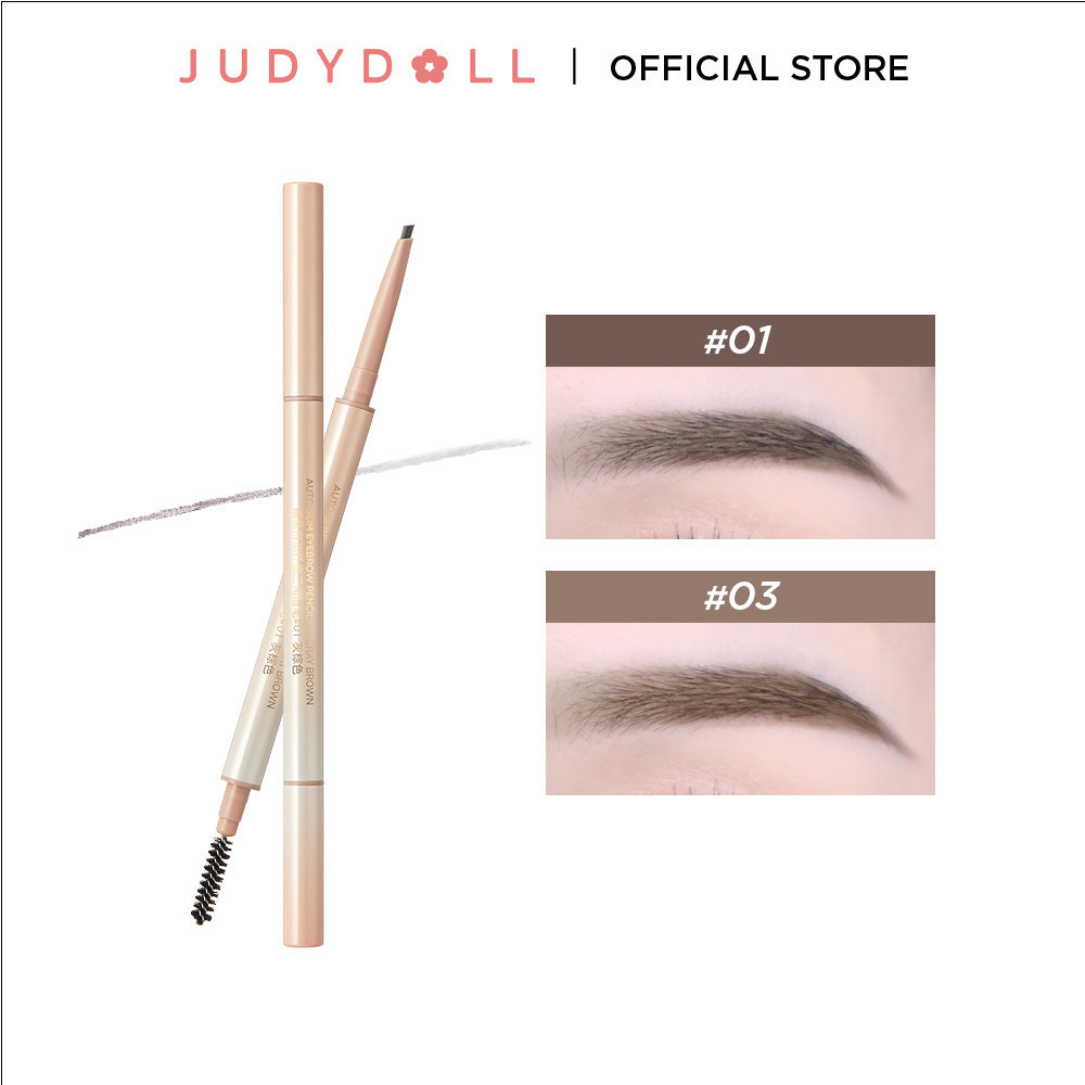 Ảnh Chì Kẻ Chân Mày JUDYDOLL Siêu Mảnh Phẩy Sợi Sắc Nét Chống Thấm Nước Lâu Trôi 1