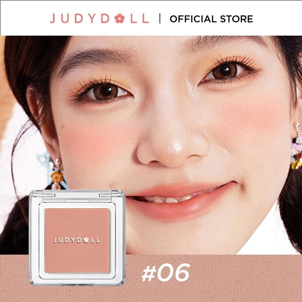 Ảnh Phấn Má Hồng JUDYDOLL 2g Đơn Sắc Mịn Lì Chuẩn Màu Trang Điểm Tự Nhiên Lâu Trôi Bền Màu Suốt 24h 4