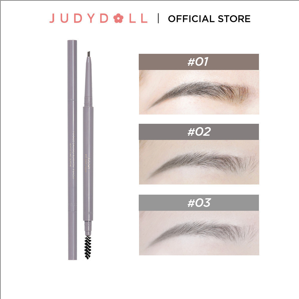 Ảnh Chì Kẻ Chân Mày JUDYDOLL 10g Siêu Mảnh Phẩy Sợi Sắc Nét Chống Thấm Nước Lâu Trôi Cho Người Mới Tập Trang Điểm & Makeup Chuyên Nghiệp 2