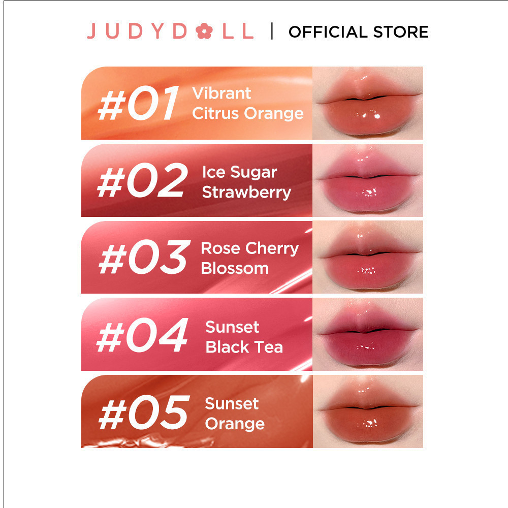 Ảnh 2 Son Đầu Sắt JUDYDOLL Bền Màu Dưỡng Ẩm Lâu Trôi Không Dây Màu Lên Màu Chuẩn Đẹp Tự Nhiên Căng Mọng 3