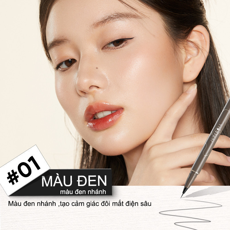 Ảnh Mascara JUDYDOLL Đầu Sắt & Kẻ Mắt Nước JUDYDOLL Siêu Mảnh Kháng Nước Kháng Mồ Hôi Lâu Trôi 2