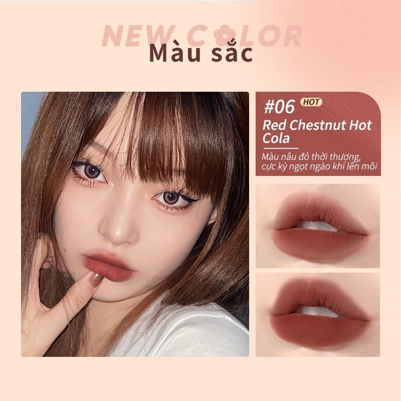 Ảnh Son Kem Lì JUDYDOLL Marshmallow Lâu Trôi Bền Màu Mềm Nhẹ 2.8g 4