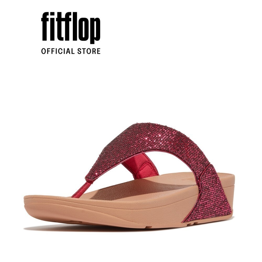 Dép Xỏ Ngón Nữ FitFlop LULU - MetallWild Raspberry - FOF - IF9-B59
