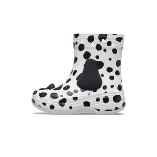 [SẢN PHẨM ĐỘC QUYỀN SÀN TMĐT]Giày Boot Trẻ Em Crocs Toddler Classic I Am Dalmatian - White - 209079-103
