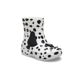 [SẢN PHẨM ĐỘC QUYỀN SÀN TMĐT]Giày Boot Trẻ Em Crocs Toddler Classic I Am Dalmatian - White - 209079-103