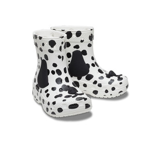 [SẢN PHẨM ĐỘC QUYỀN SÀN TMĐT]Giày Boot Trẻ Em Crocs Toddler Classic I Am Dalmatian - White - 209079-103