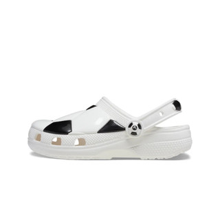 Giày Clog Trẻ Em Crocs Toddler Soccer Ball - White/Black - 210023-103