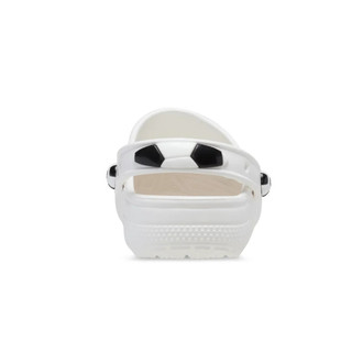 Giày Clog Trẻ Em Crocs Toddler Soccer Ball - White/Black - 210023-103