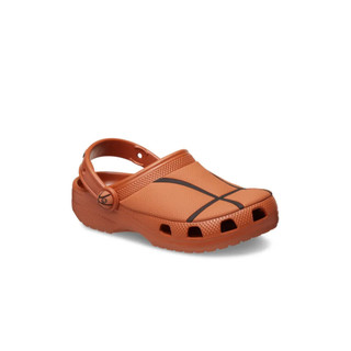 Giày Clog Trẻ Em Crocs Toddler Classic Basketball - Sienna - 210021-805