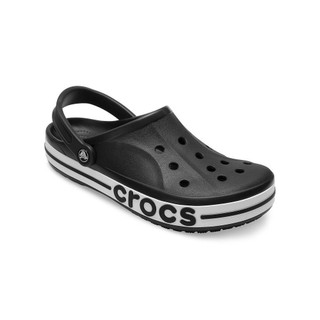 Giày Clog Unisex Crocs Bayaband - Black/White - 205089-066