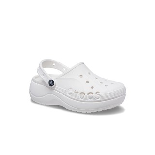 Giày Clog Nữ Crocs Baya Platform - White - 208186-100