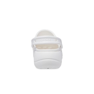 Giày Clog Nữ Crocs Baya Platform - White - 208186-100