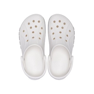 Giày Clog Unisex Crocs Bayaband - White/Navy - 205089-126