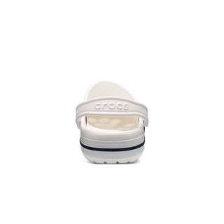 Giày Clog Unisex Crocs Bayaband - White/Navy - 205089-126