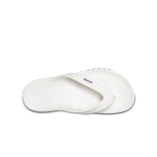 Dép Xỏ Ngón Unisex Crocs Bayaband - White/Navy - 205393-126
