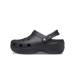 Giày Clog Nữ Crocs Platform Classic - Black - 206750-001