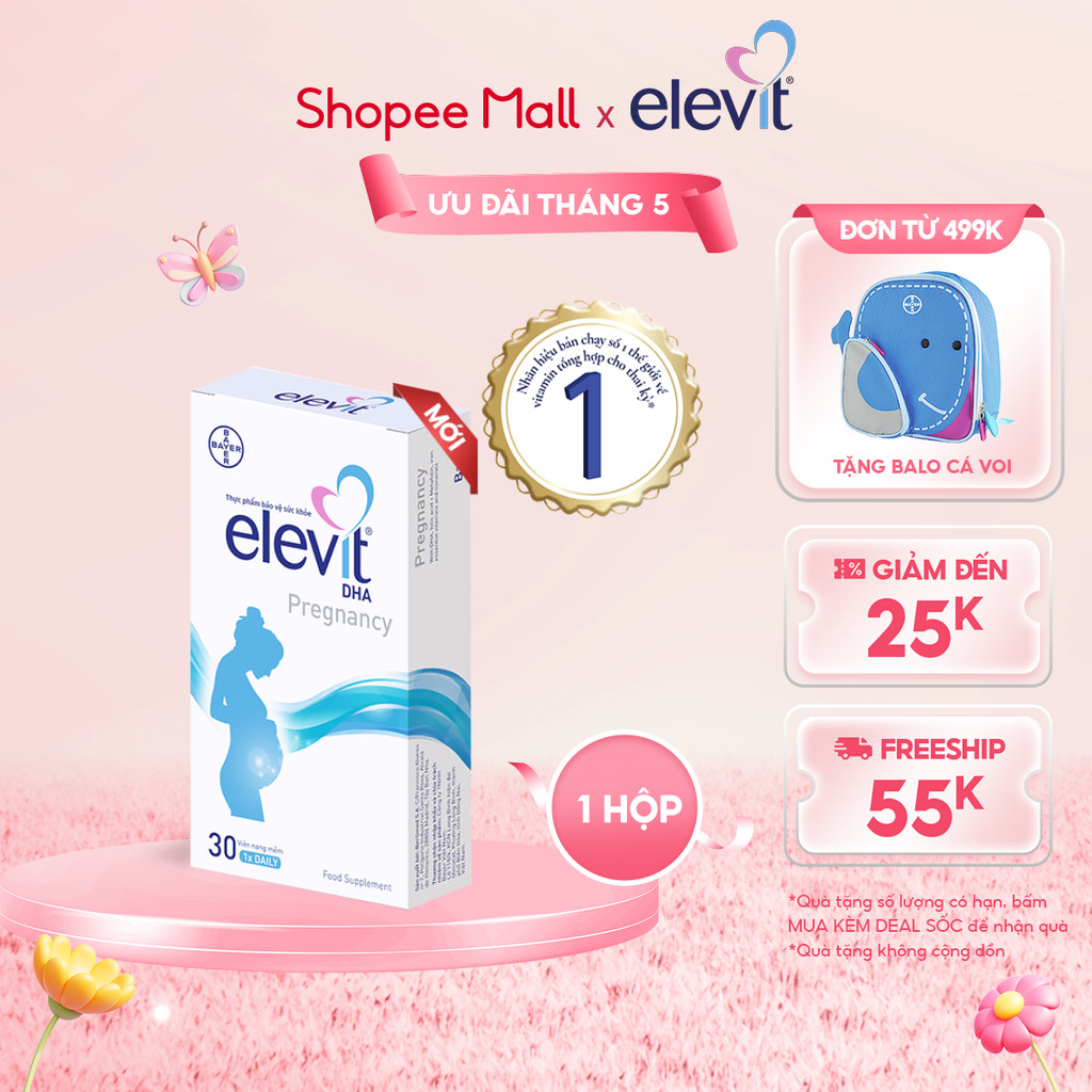 Ảnh Elevit DHA Thực phẩm bảo vệ sức khỏe cho phụ nữ đang mang thai 1