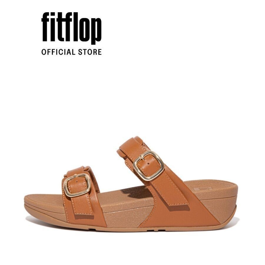 Dép Quai Ngang Nữ FitFlop LULU - Light Tan - FOT - ES7-592