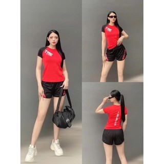 Bộ thể thao nữ, quần áo thể thao tập gym nữ, chạy bộ rất thoải mái, nhảy erobic...